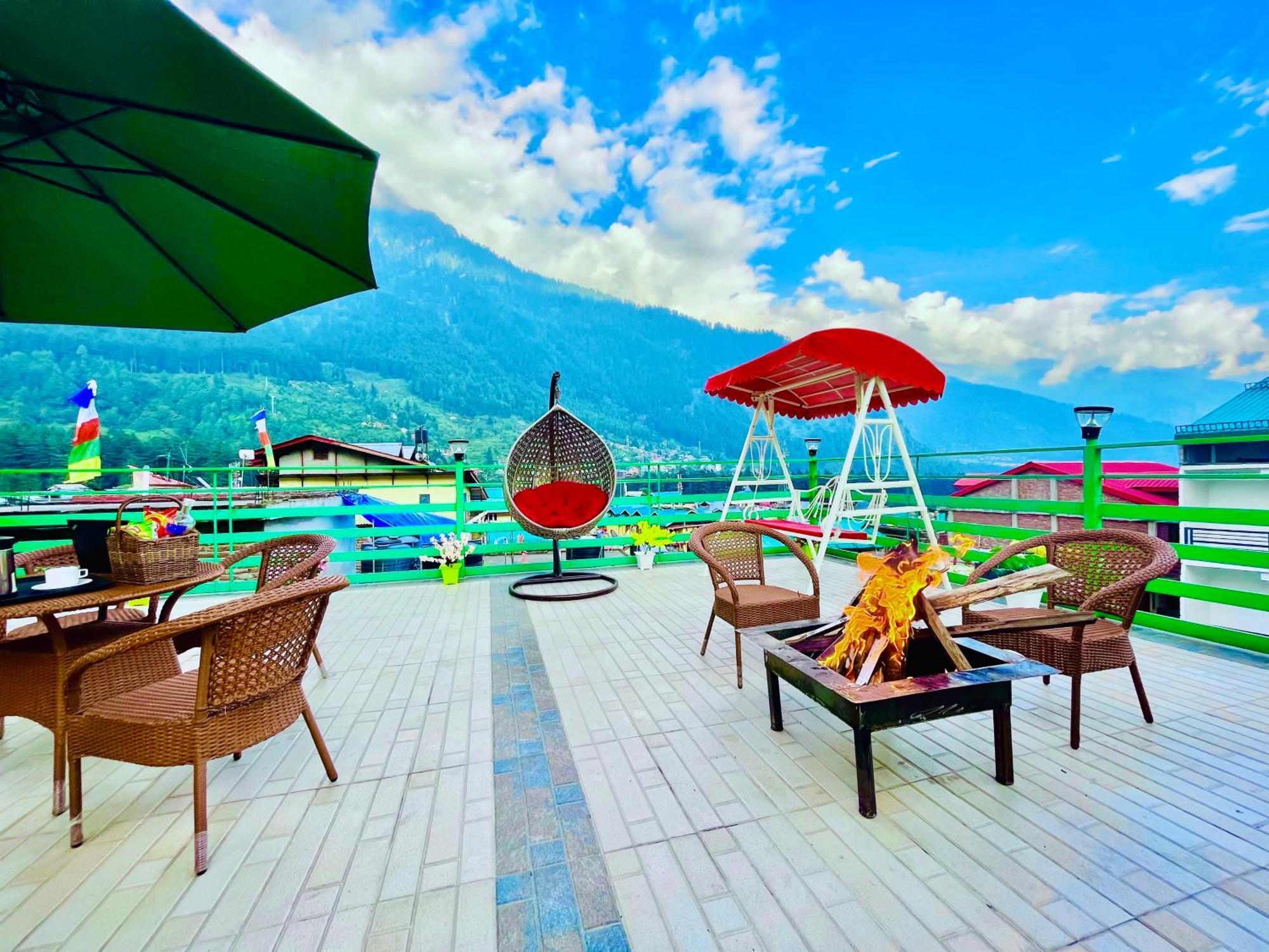 Tata Vista Resort Mall Road Manali - Centrally Heated & Air Cooled Экстерьер фото