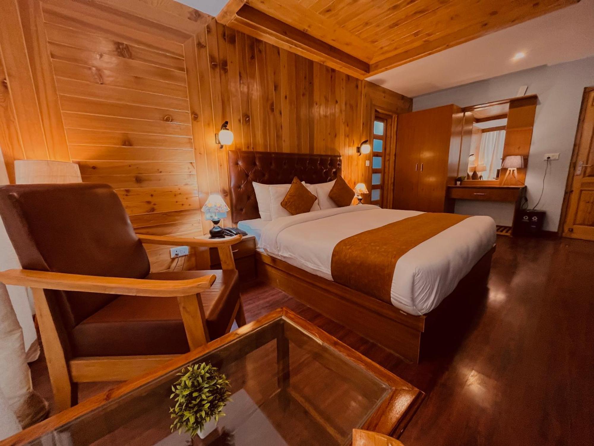 Tata Vista Resort Mall Road Manali - Centrally Heated & Air Cooled Экстерьер фото