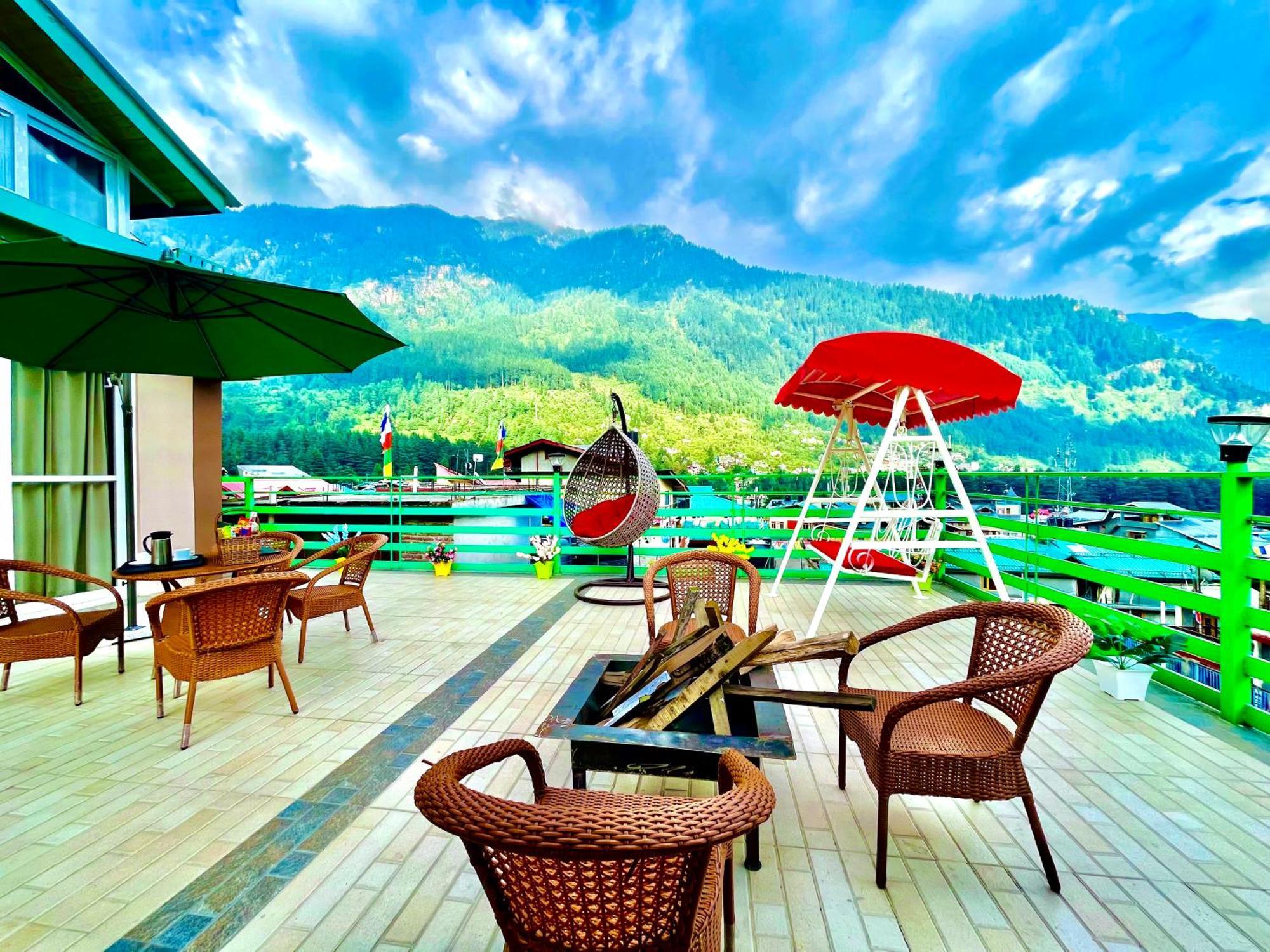 Tata Vista Resort Mall Road Manali - Centrally Heated & Air Cooled Экстерьер фото